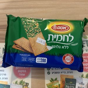 לחמית אסם ללא גלוטן – קרקרים פריכים
