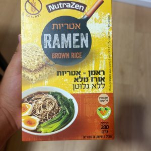 ראמן אטריות אורז מלאNutra zen